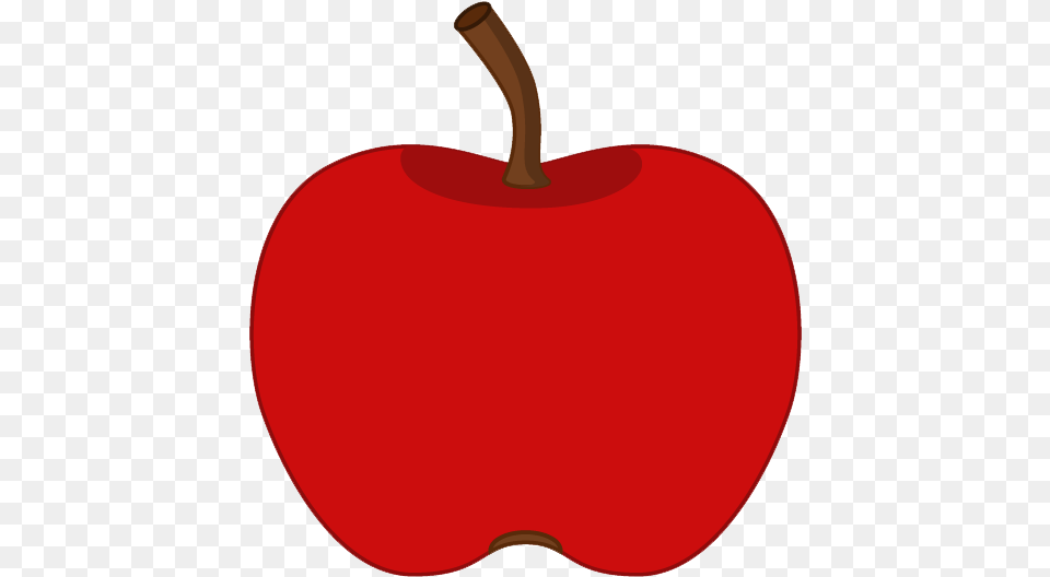 Clip Art Apple Cartoon Apple, Food, Fruit, Plant, Produce Free Png