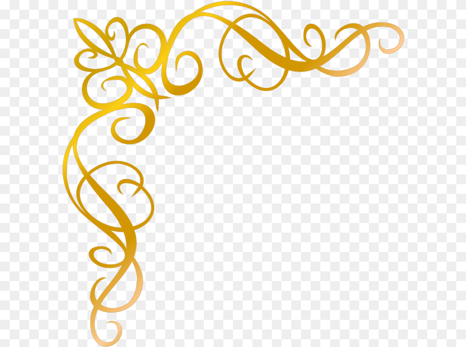 Clip Art Arabesco Ouro Arabesco Canto Dourado, Floral Design, Graphics, Pattern, Dynamite Png Image