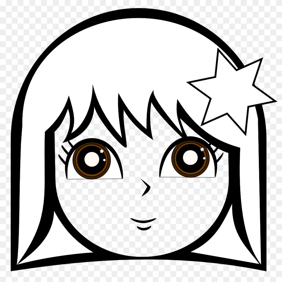 Clip Art Art Clip Art Inkscape, Book, Comics, Publication, Face Free Transparent Png