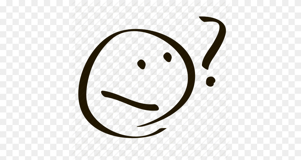 Clip Art Asking Confused Emoticon Question Questioning Smiley, Accessories, Glasses, Pattern Free Transparent Png