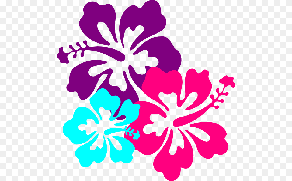 Clip Art At Clker Com Vector Online Clip Art Hawaiian Flower, Hibiscus, Plant Free Png Download