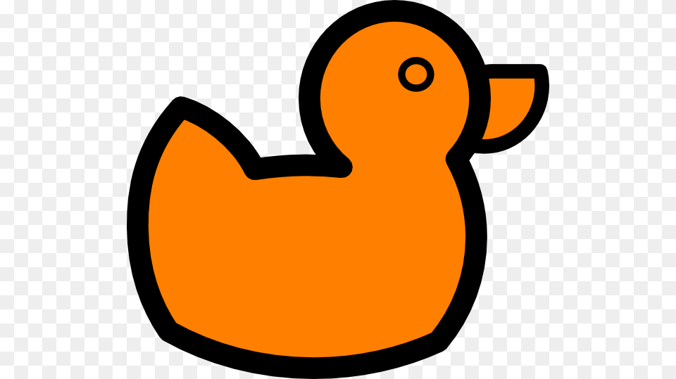 Clip Art At Clker Com Vector Online Orange Duck Clipart, Animal, Bird, Smoke Pipe Free Transparent Png