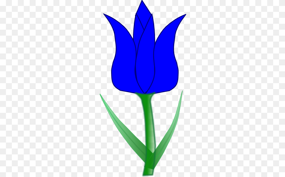 Clip Art At Clker Com Vector Online Tulip Flower Clip Art, Iris, Plant, Petal, Leaf Free Png