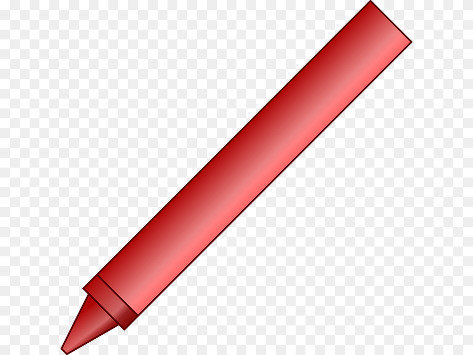 Clip Art At Clker Red Pencil Clipart, Crayon Free Png Download