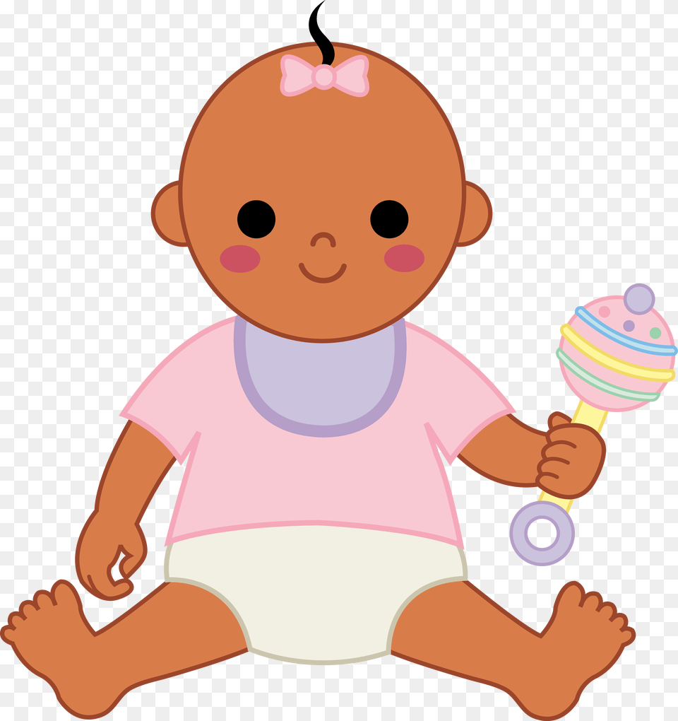 Clip Art Baby Girl 101 Clip Art Baby Doll Clipart, Cream, Dessert, Food, Ice Cream Free Png