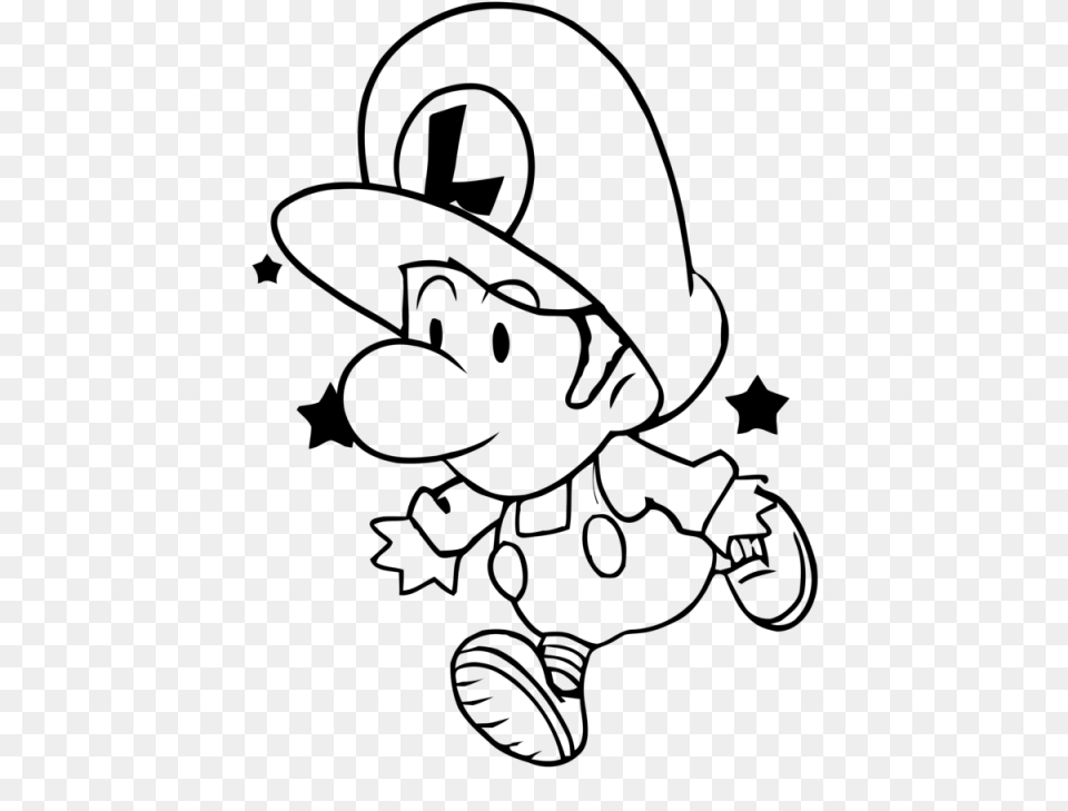 Clip Art Baby Google Search Baby Mario Coloring Pages, Gray Png