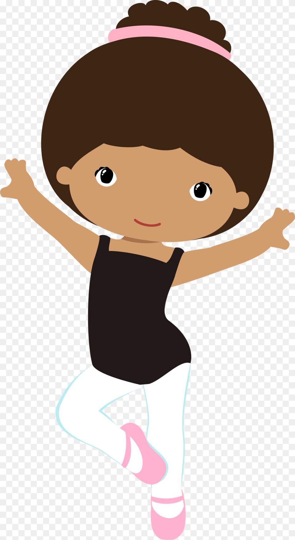 Clip Art Bailarina Morena Bailarina Baby, Person, Dancing, Leisure Activities, Cartoon Png Image