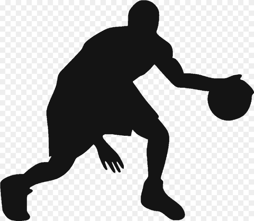 Clip Art Basketball Player Vector Graphics Silhouette Basketball Silhouette Clipart, Person, Playing Basketball, Sport Png Image