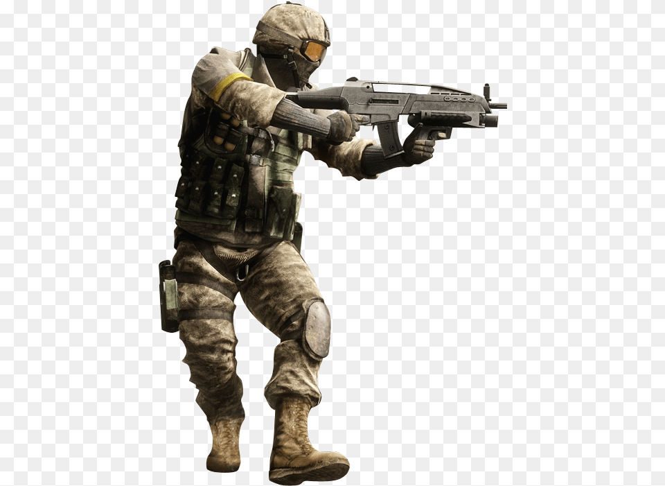 Clip Art Battlefield 1 Wikia Battlefield Bad Company 2 Us, Weapon, Firearm, Gun, Handgun Free Png