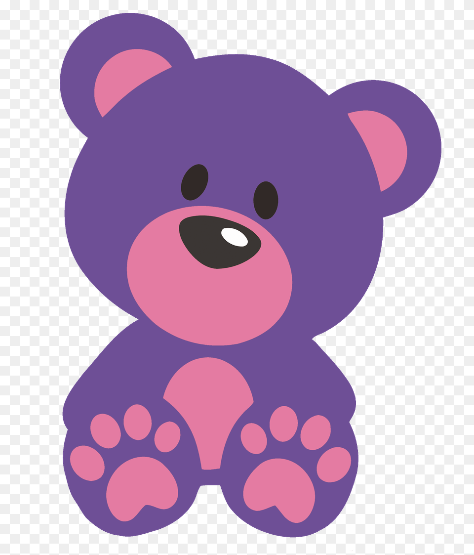 Clip Art Bear Teddy Bear, Toy, Teddy Bear, Plush, Purple Free Transparent Png