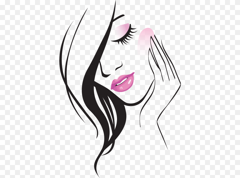 Clip Art Beauty Parlour Face Beauty Salon Logo, Book, Comics, Publication, Adult Png Image