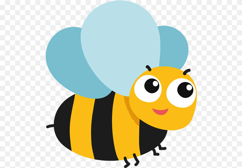 Clip Art Bee Kind Bee Clipart Teal, Balloon, Animal, Bear, Mammal Free Png Download