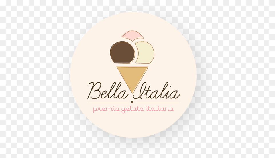 Clip Art Bella Italia On Behance Label, Cream, Dessert, Food, Ice Cream Free Transparent Png