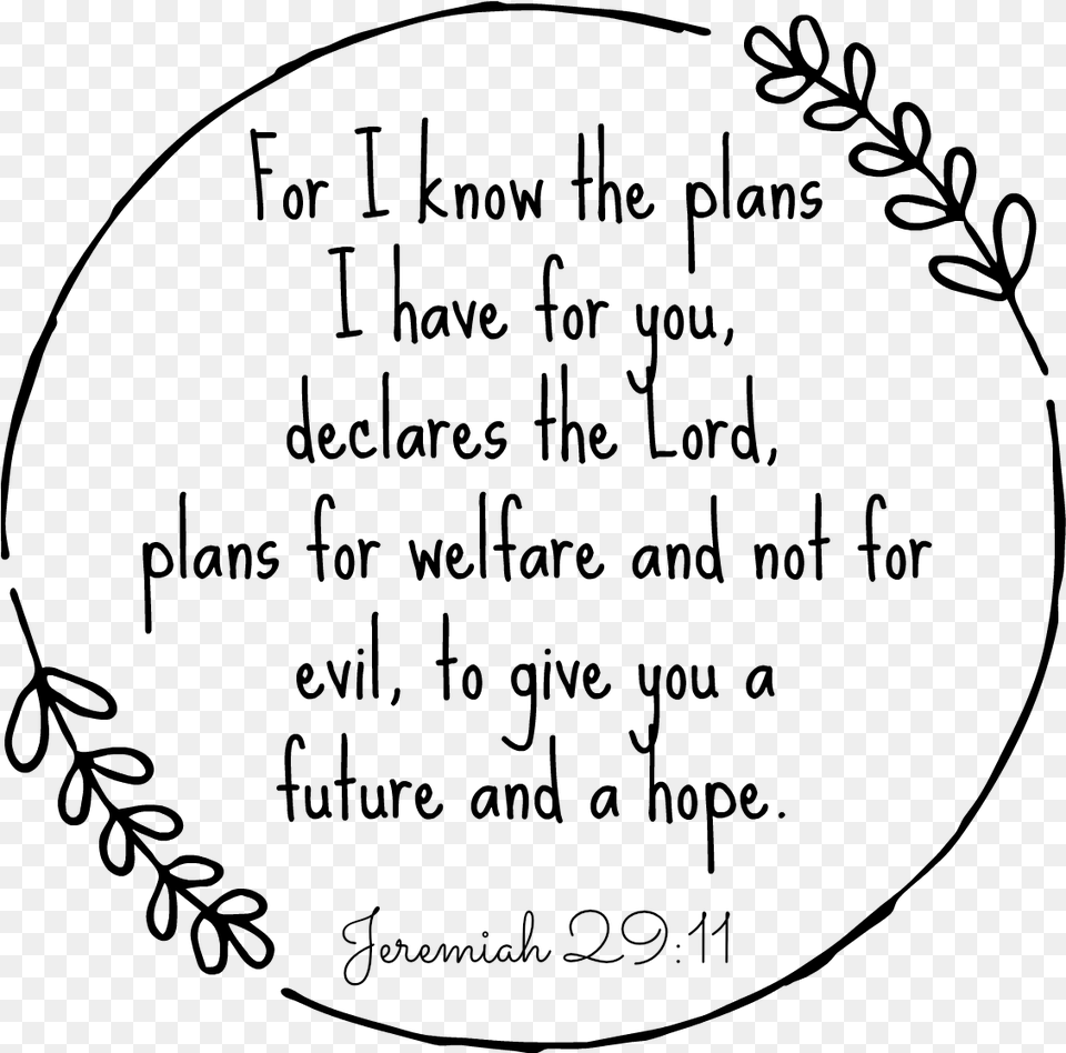 Clip Art Bible Verse Calligraphy Quotes, Gray Png Image