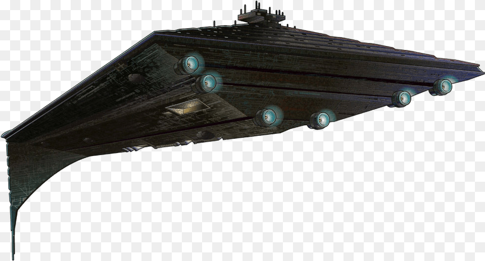 Clip Art Biggest Ship In Star Wars Eclipse Star Destroyer, Aircraft, Transportation, Vehicle, Spaceship Free Png