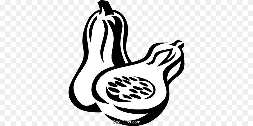 Clip Art Black And White Acorn Squash Cliparts, Food, Produce, Stencil, Ammunition Png Image