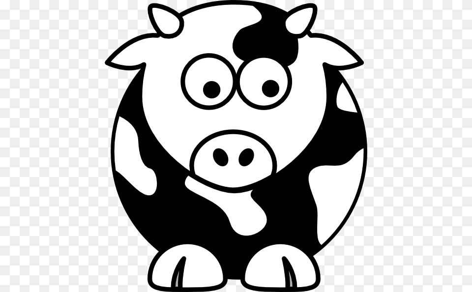 Clip Art Black And White Cow Online Weight Physics, Stencil, Ammunition, Grenade, Weapon Png Image