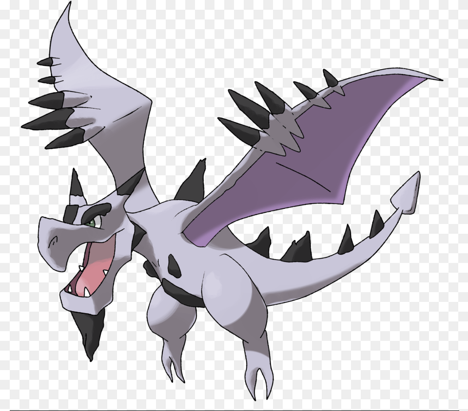 Clip Art Black And White Pokemon Go Legendary Pokemon Mega Aerodactyl Type, Dragon Free Png Download