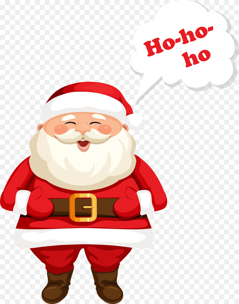 Clip Art Black And White Library Claus Ho Image Christmas Santa Claus, Elf, Baby, Person Png