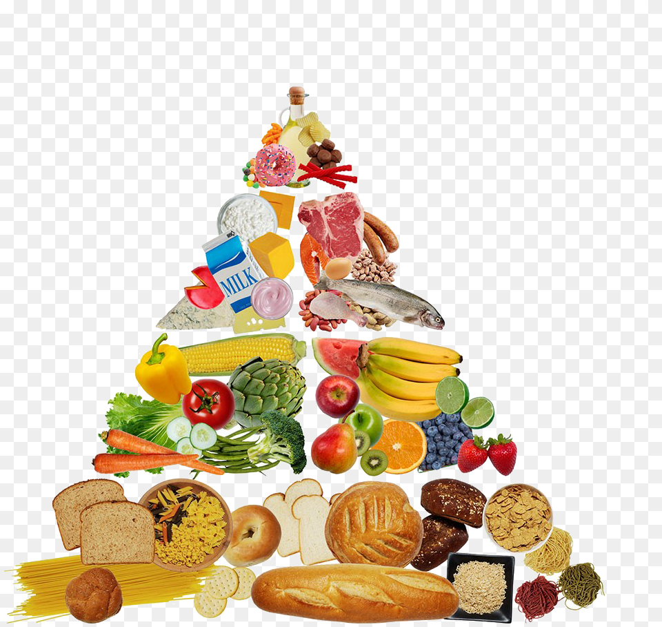 Clip Art Black And White Library Healthy Diet Food Transparent Food Pyramid, Lunch, Meal, Bread, Dish Png