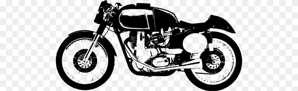Clip Art Black And White Library Motorcycle Clipart Clip Art Motor Bike, Machine, Spoke, Transportation, Vehicle Free Png Download