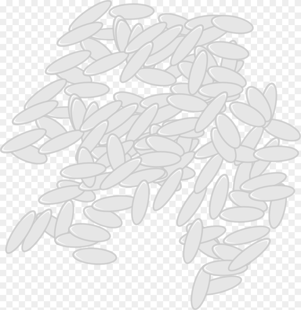 Clip Art Black And White Rice, Food, Grain, Produce Png Image