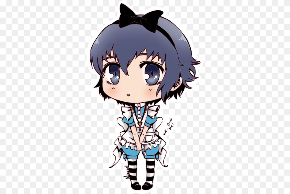 Clip Art Black Butler Chibi Naoto Cartoon, Book, Comics, Publication, Baby Png Image