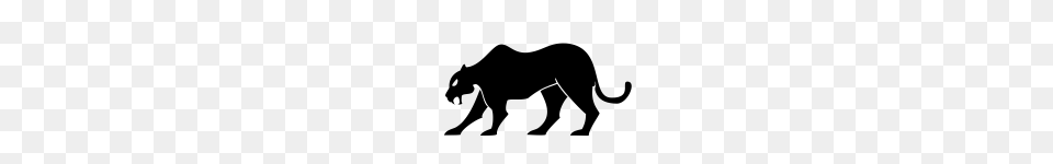 Clip Art Black Panther Clip Art, Gray Free Png