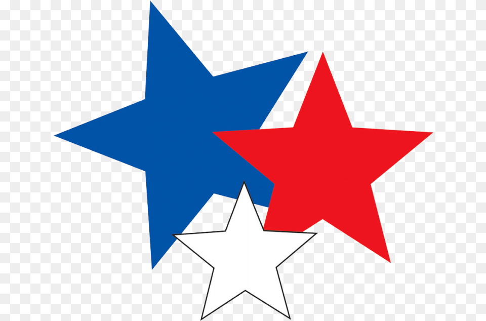Clip Art Blue And Red Stars, Star Symbol, Symbol Free Transparent Png
