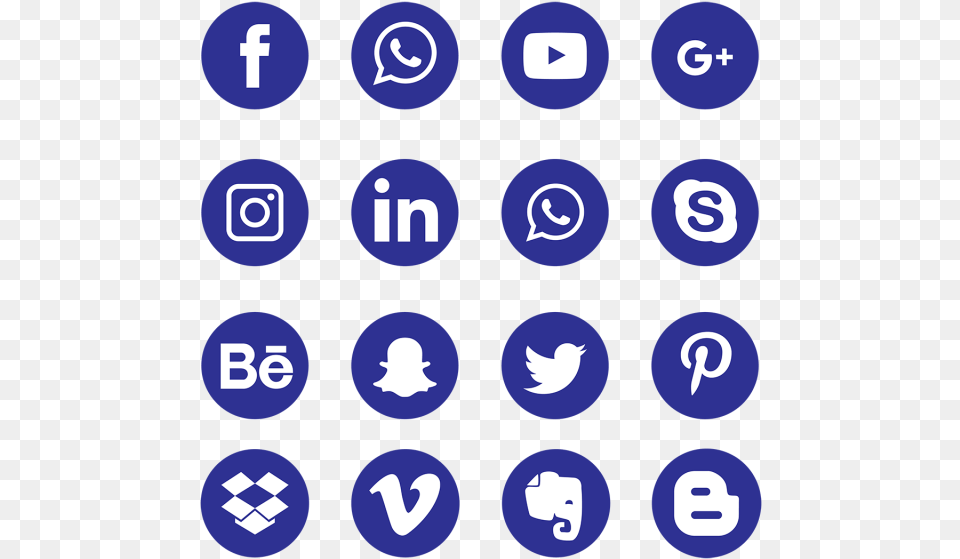 Clip Art Blue Social Media Icons Vector Social Media Icons, Text, Symbol, Number Png