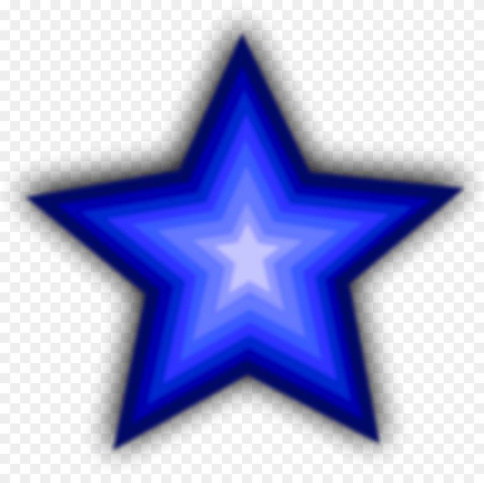 Clip Art Blue Star Clip Art, Star Symbol, Symbol, Nature, Night Free Png