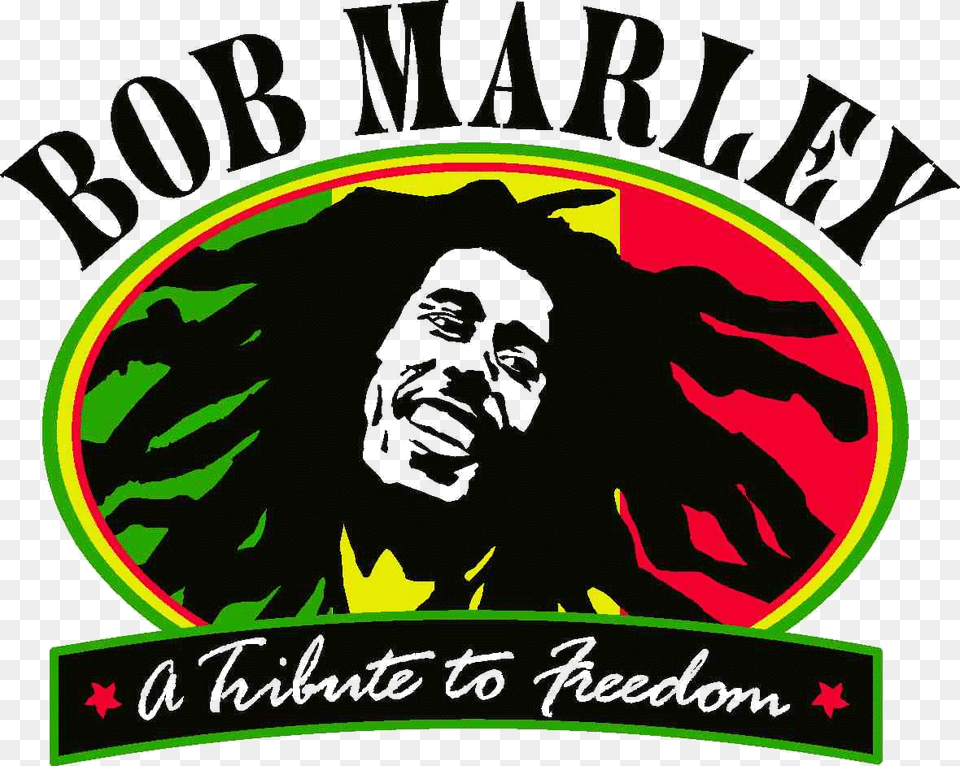 Clip Art Bob Marley A Tribute Bob Marley, Logo, Person, Face, Head Free Png