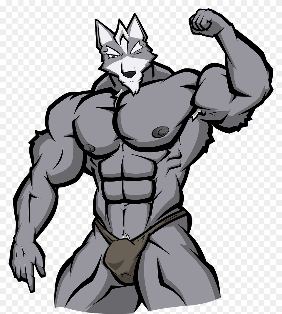 Clip Art Bodybuilder Drawing Muscle Wolf O Donnell, Adult, Male, Man, Person Free Png
