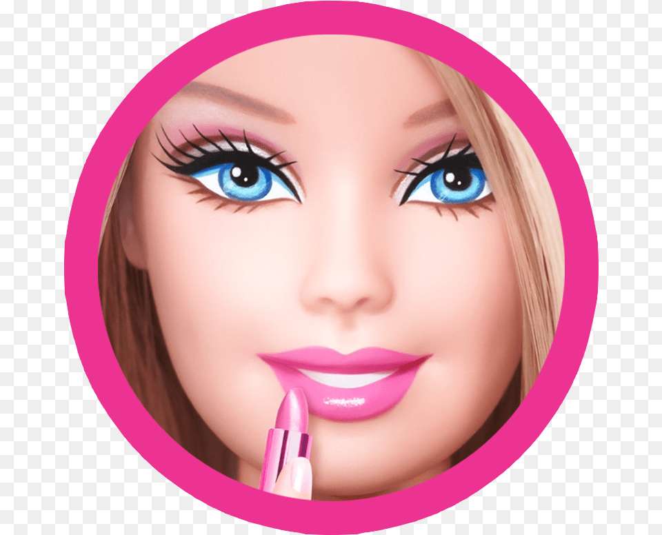 Clip Art Bolo Da Barbie Barbie Girls, Toy, Cosmetics, Doll, Lipstick Free Png Download