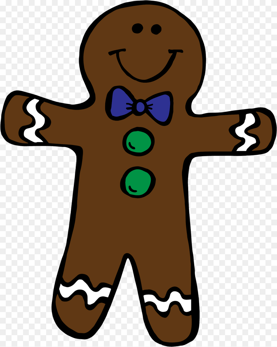 Clip Art Boy And Clipart Gingerbread Boy For Coloring, Cookie, Food, Sweets, Baby Free Png