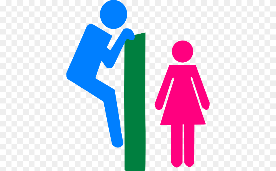 Clip Art Boy Girl Bathroom Door, Clothing, Coat, Sign, Symbol Free Transparent Png