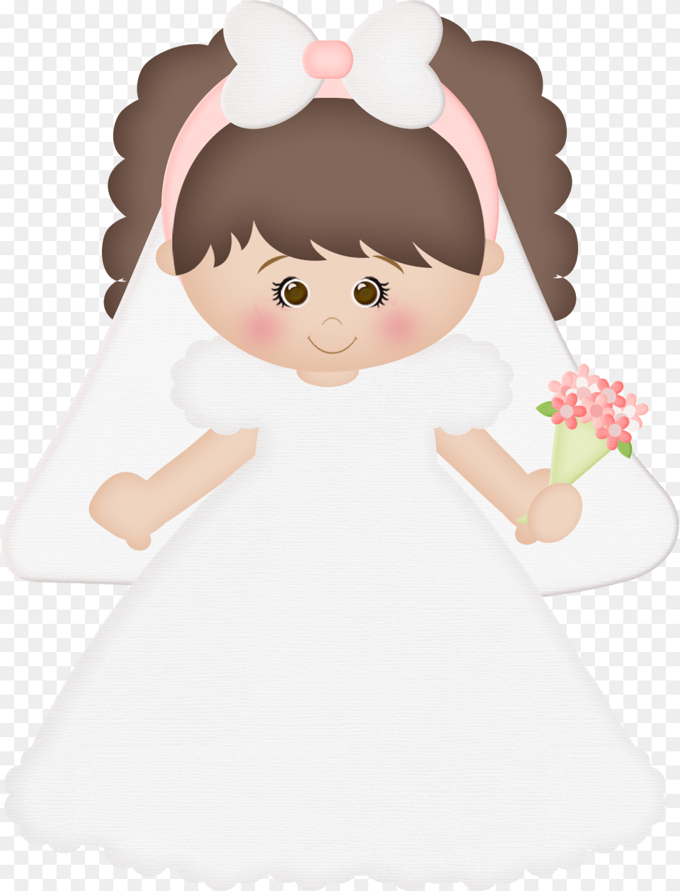 Clip Art Bride Wedding, Toy, Doll, Flower, Plant Free Png Download