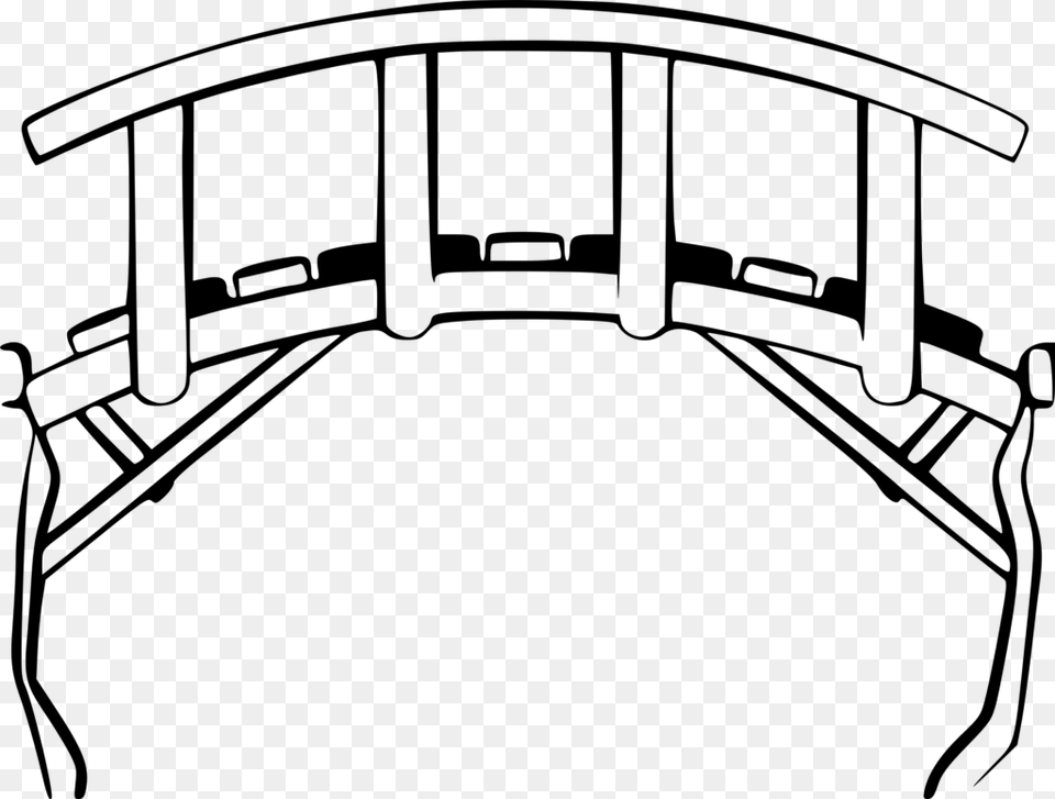 Clip Art Bridge, Gray Free Png