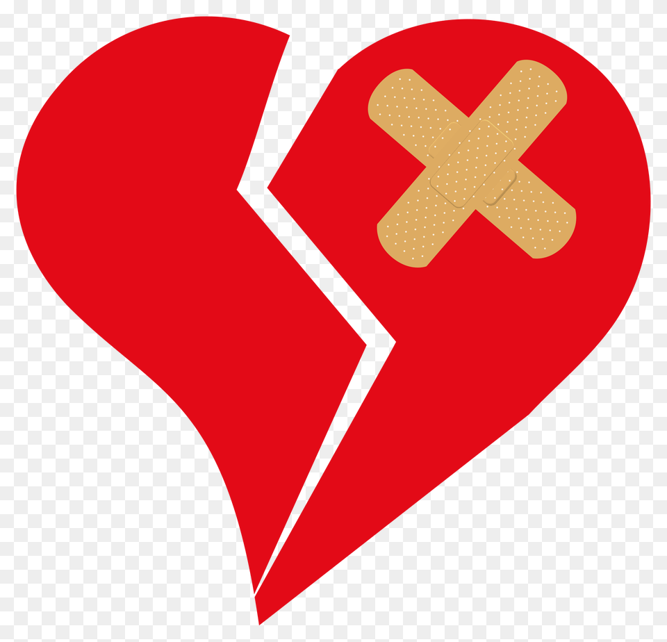 Clip Art Broken Heart Clip Art, First Aid, Bandage Free Png Download