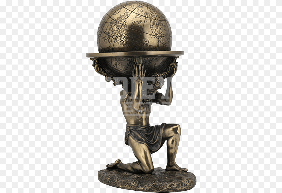 Clip Art Bronze Atlas Carrying Statue God Carrying The World, Person, Astronomy, Outer Space, Sphere Png