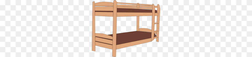 Clip Art Bunk Bed Clipart Bedside Tables Borders, Bunk Bed, Furniture, Crib, Infant Bed Free Transparent Png