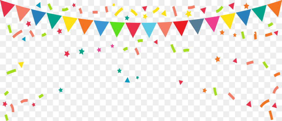 Clip Art Bunting, Confetti, Paper Free Png Download