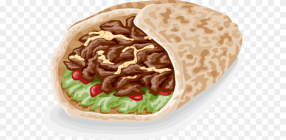 Clip Art Burrito No Background, Bread, Food, Pita, Birthday Cake Free Transparent Png