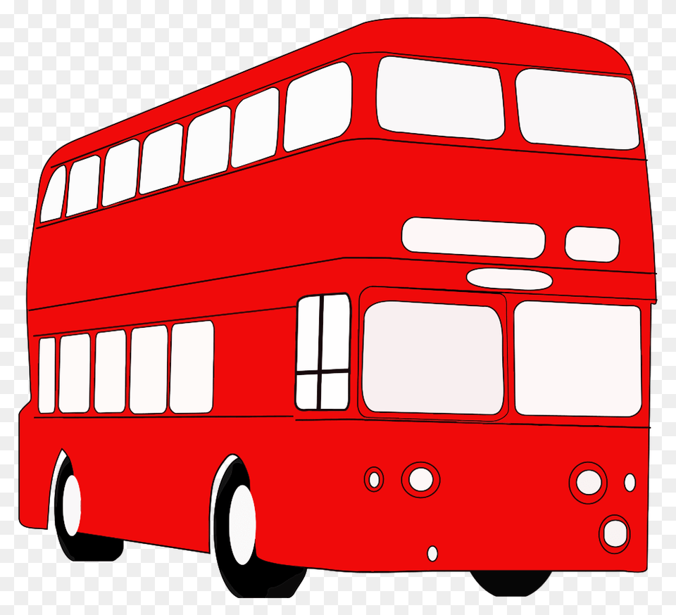 Clip Art Bus, Double Decker Bus, Tour Bus, Transportation, Vehicle Free Transparent Png