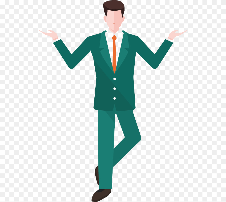 Clip Art Business Man Walking Flat Transparent Background Man Icon, Accessories, Tie, Clothing, Suit Png Image