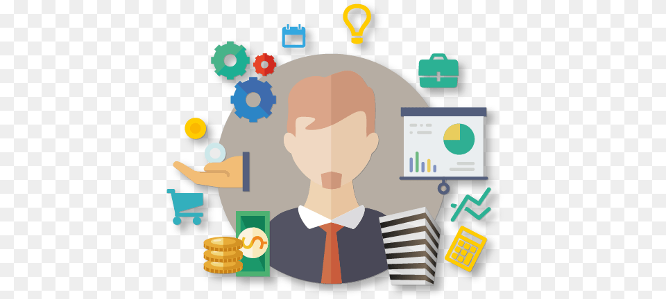 Clip Art Business Manager Clipart Organizacion Y Administracion Educativa, Baby, Person, Face, Head Png Image