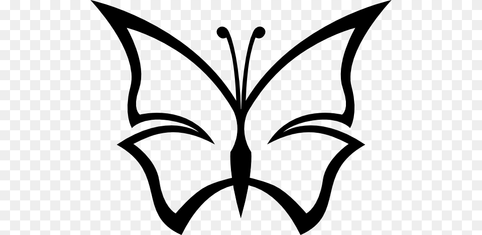 Clip Art Butterflies Rynakimley, Gray Free Transparent Png