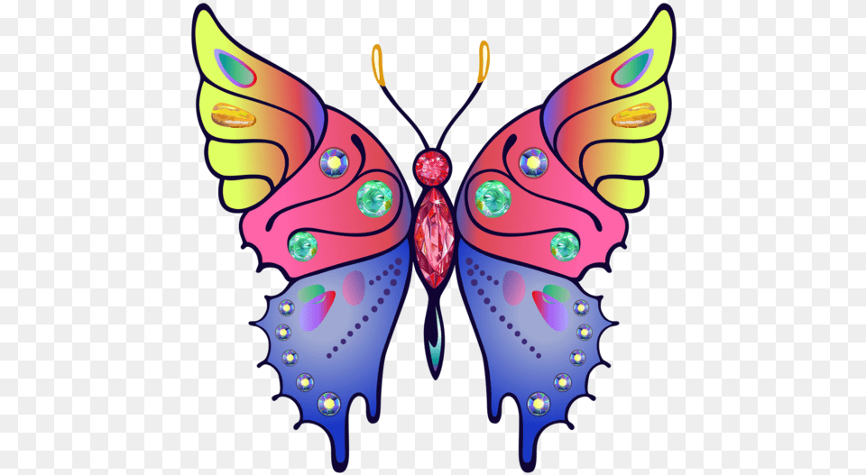 Clip Art Butterfly, Purple, Accessories, Animal, Insect Free Png