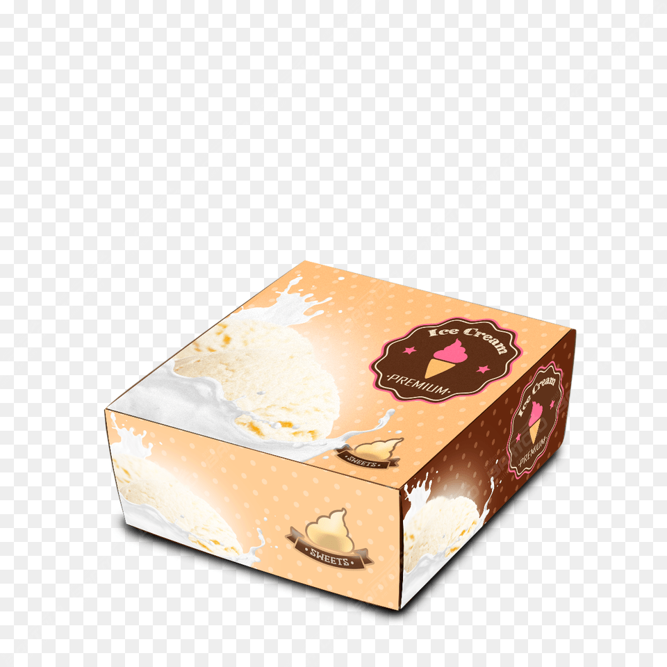 Clip Art Caixa De Sorvete Chocolate, Box, Cardboard, Carton, Food Free Png Download