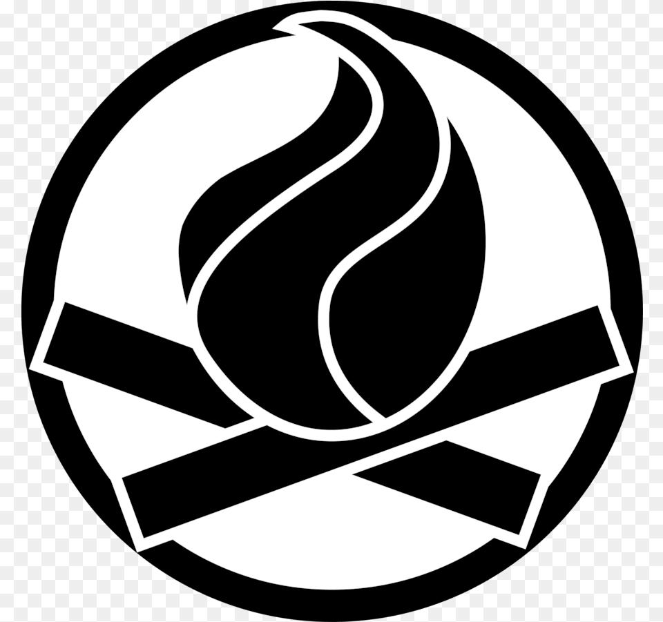 Clip Art Campfire, Stencil, Logo, Symbol, Emblem Free Png Download